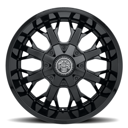 2021-2026 Ford Bronco Wheel - THRET Offroad 801 Vulcan Gloss Black Side View