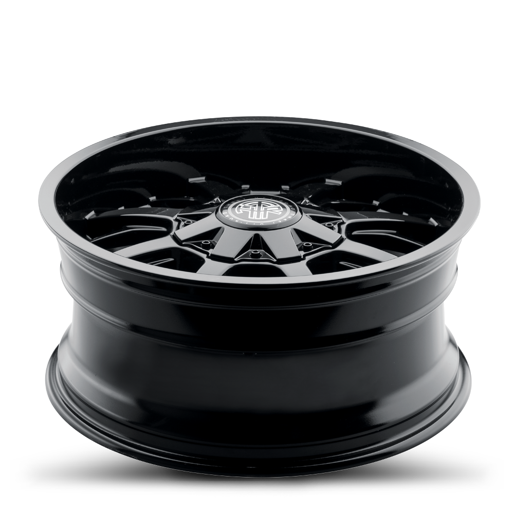 2021-2026 Ford Bronco Wheel - THRET Offroad 801 Vulcan Gloss Black Angle View