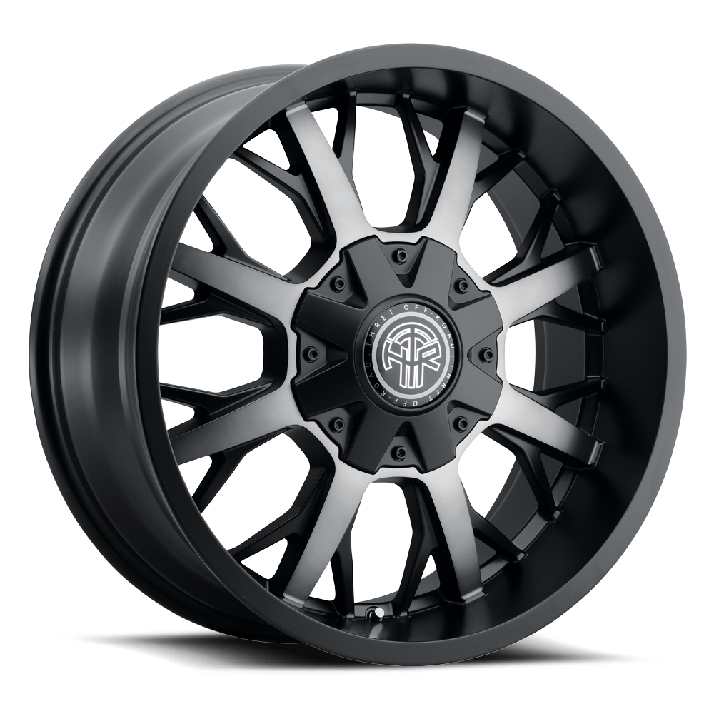 2021-2026 Ford Bronco Wheel - THRET Offroad 801 Vulcan Satin Black/Dark Tint