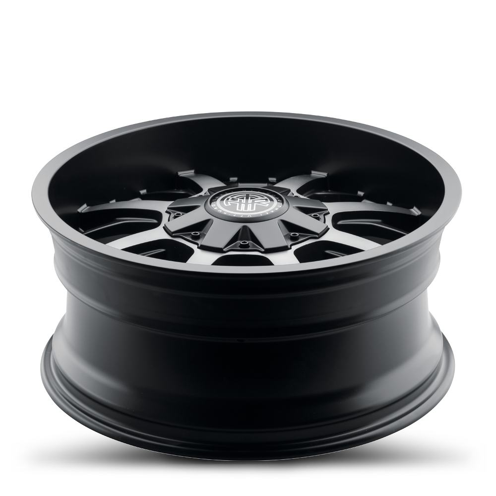2021-2026 Ford Bronco Wheel - THRET Offroad 801 Vulcan Satin Black/Dark Tint Angle View