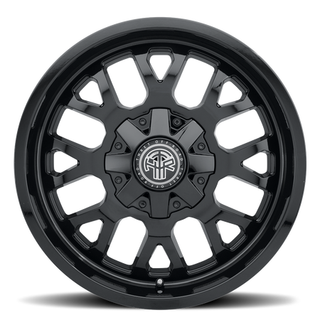 2021-2026 Ford Bronco Wheel - THRET Offroad 802 Attitude Gloss Black Side View