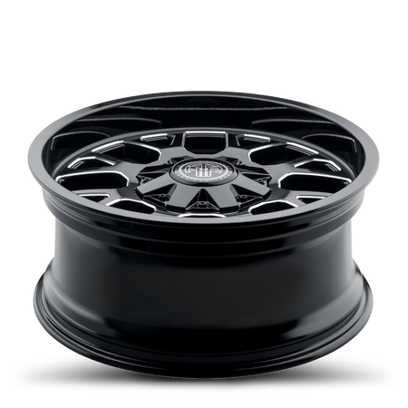 2021-2026 Ford Bronco Wheel - THRET Offroad 802 Attitude Gloss Black/Milled Angle View