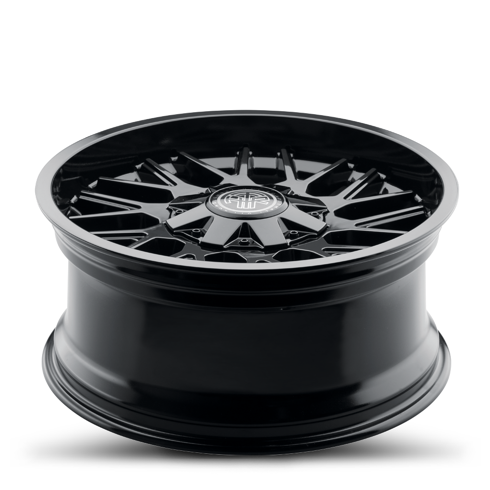 2021-2026 Ford Bronco Wheel - THRET Offroad 803 Revolver Gloss Black Angle View