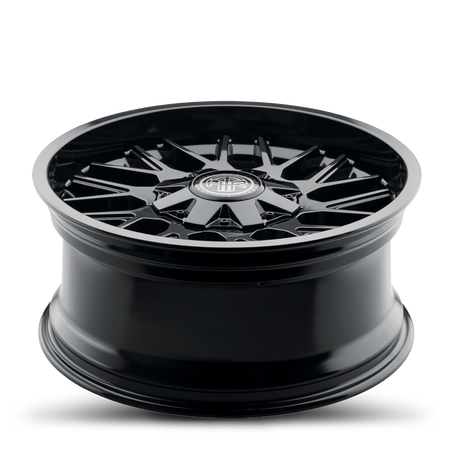 2021-2026 Ford Bronco Wheel - THRET Offroad 803 Revolver Gloss Black Angle View