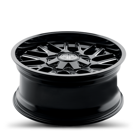 2021-2026 Ford Bronco Wheel - THRET Offroad 803 Revolver Gloss Black/Milled Angle View