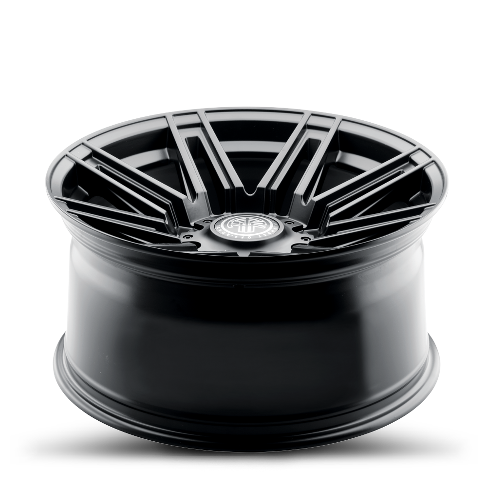 THRET Offroad 805 Dropzone Satin Black wheel angle view