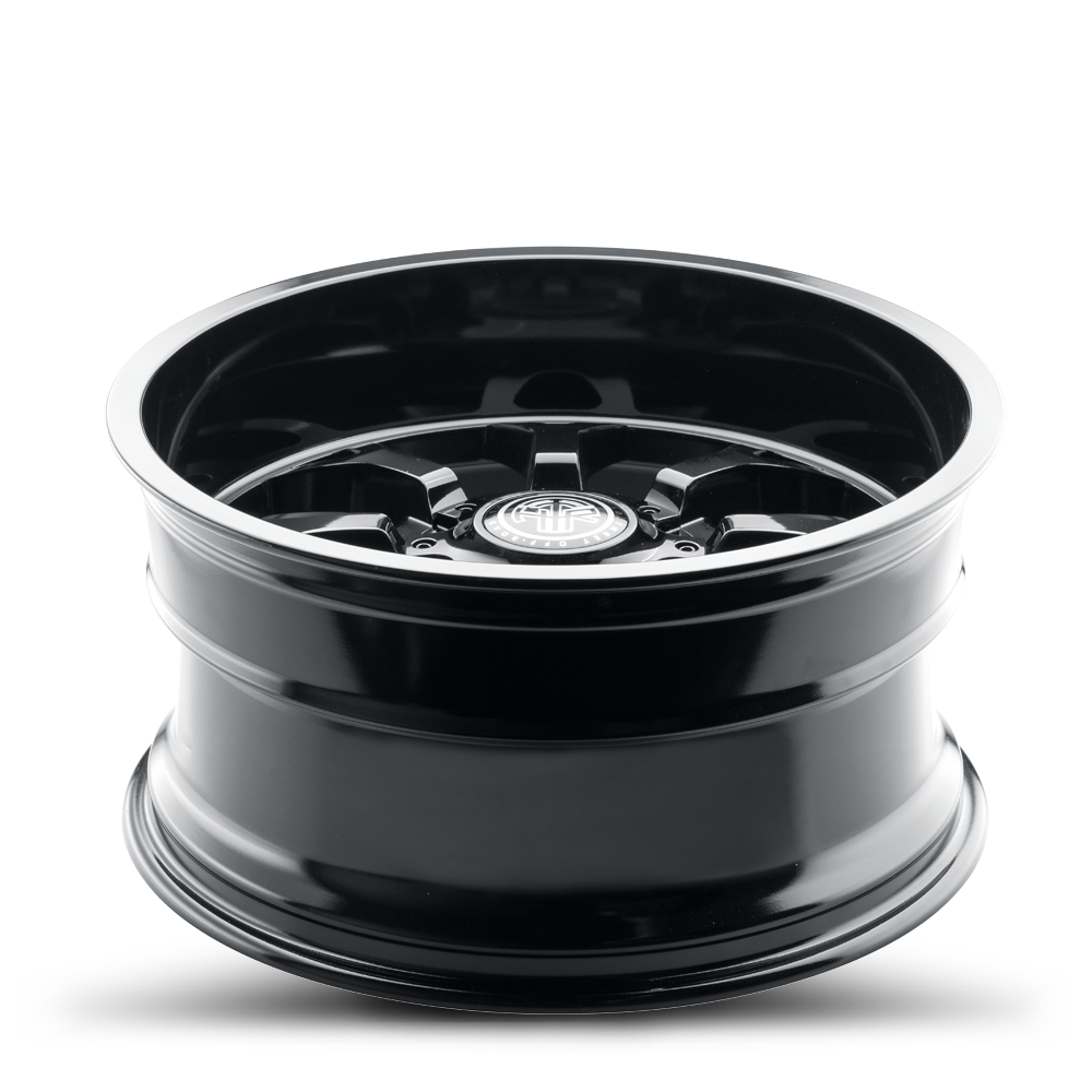 THRET Offroad 806 Viper Gloss Black wheel angle view