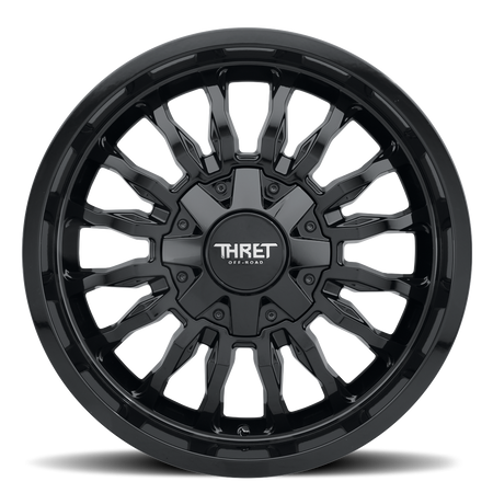 2021-2026 Ford Bronco Wheel - THRET Offroad 808 Gamma Gloss Black Side View