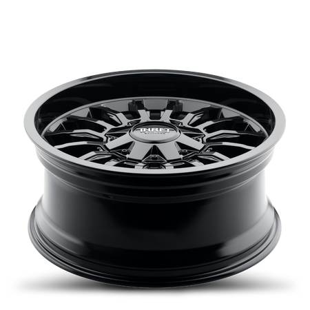 2021-2026 Ford Bronco Wheel - THRET Offroad 808 Gamma Gloss Black Angle View