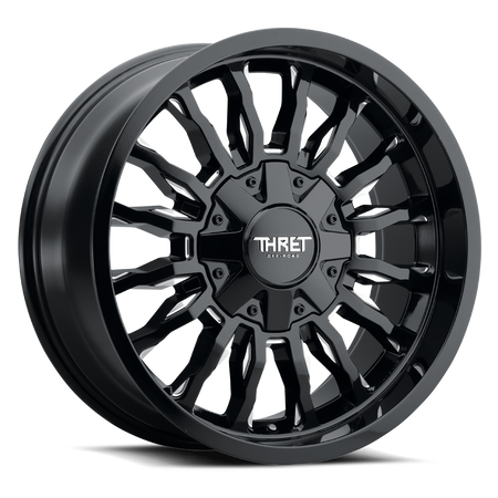 2021-2026 Ford Bronco Wheel - THRET Offroad 808 Gamma Gloss Black/Milled