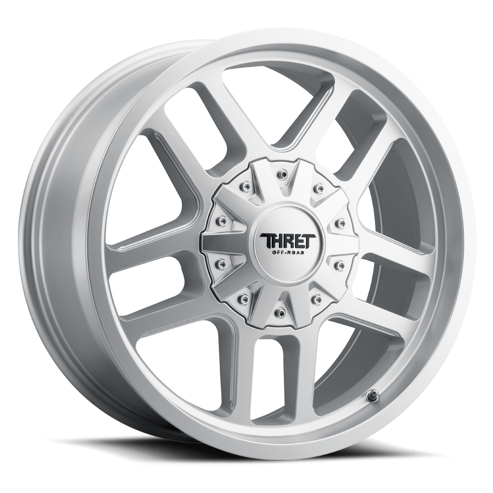 2021-2026 Ford Bronco Wheel - THRET Offroad 809 Radar Satin Silver