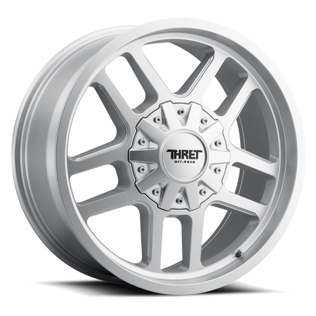 2021-2026 Ford Bronco Wheel - THRET Offroad 809 Radar Satin Silver