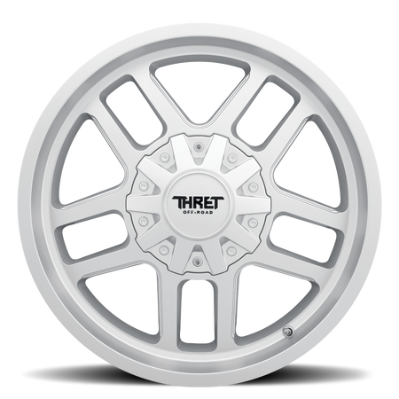 2021-2026 Ford Bronco Wheel - THRET Offroad 809 Radar Satin Silver Side View