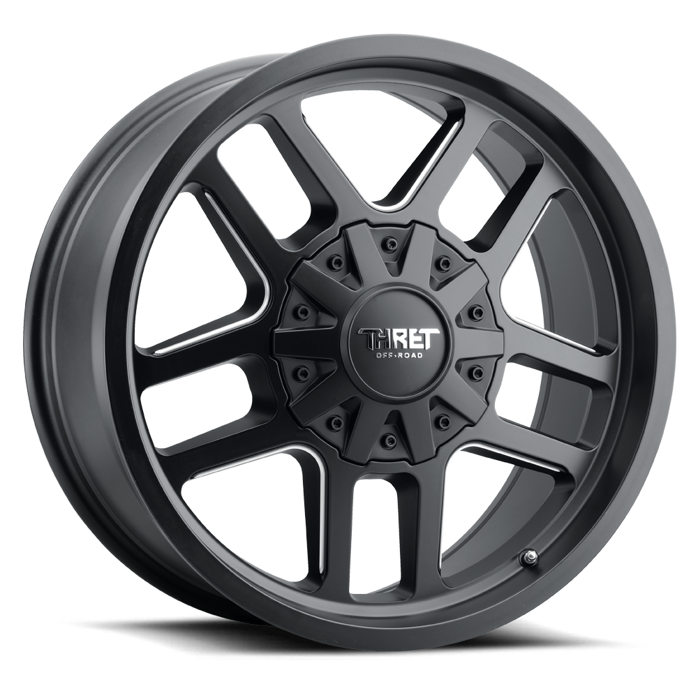2021-2026 Ford Bronco Wheel - THRET Offroad 809 Radar Satin Black/Milled