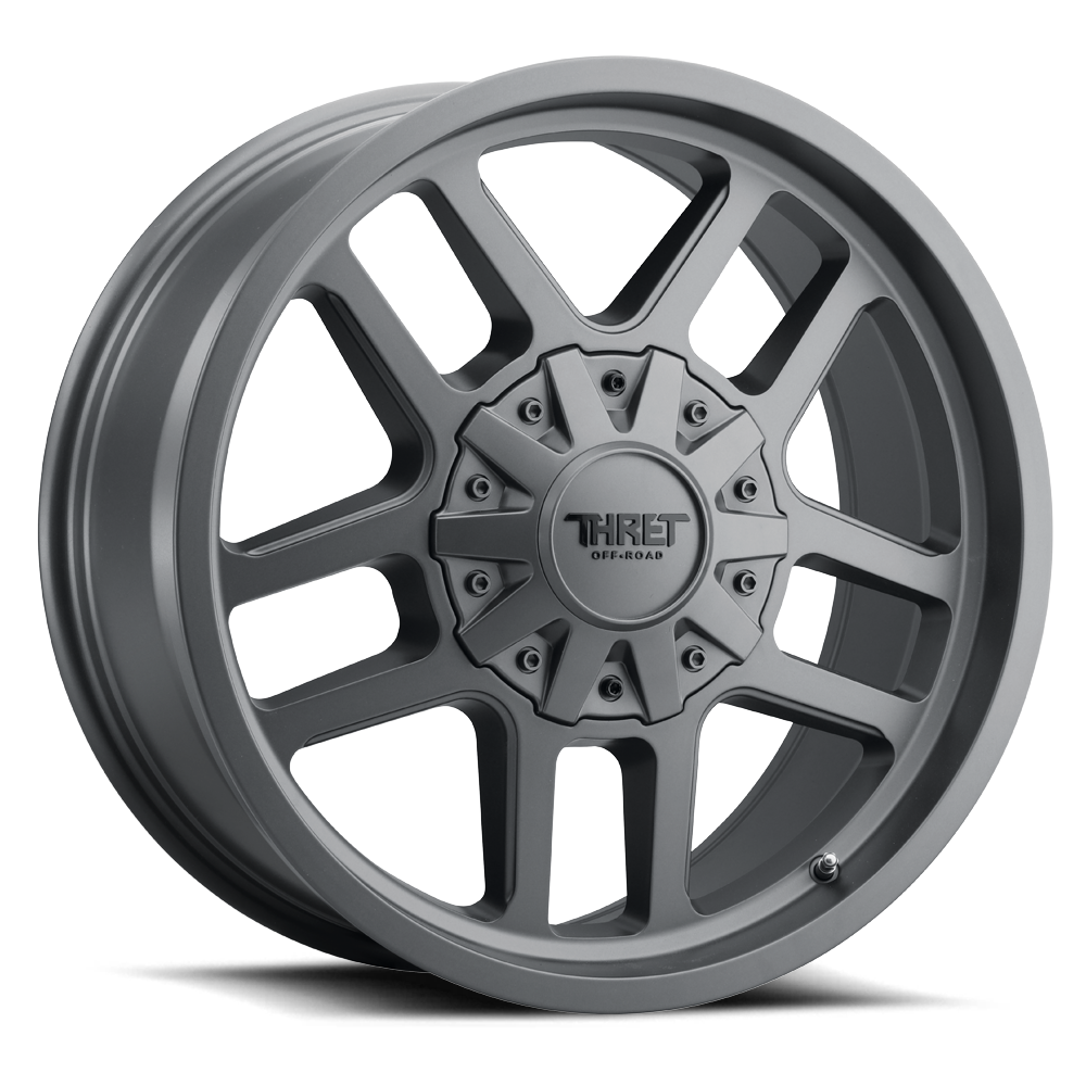 2021-2026 Ford Bronco Wheel - THRET Offroad 809 Radar Satin Gray