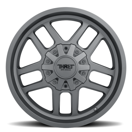 2021-2026 Ford Bronco Wheel - THRET Offroad 809 Radar Satin Gray Side View