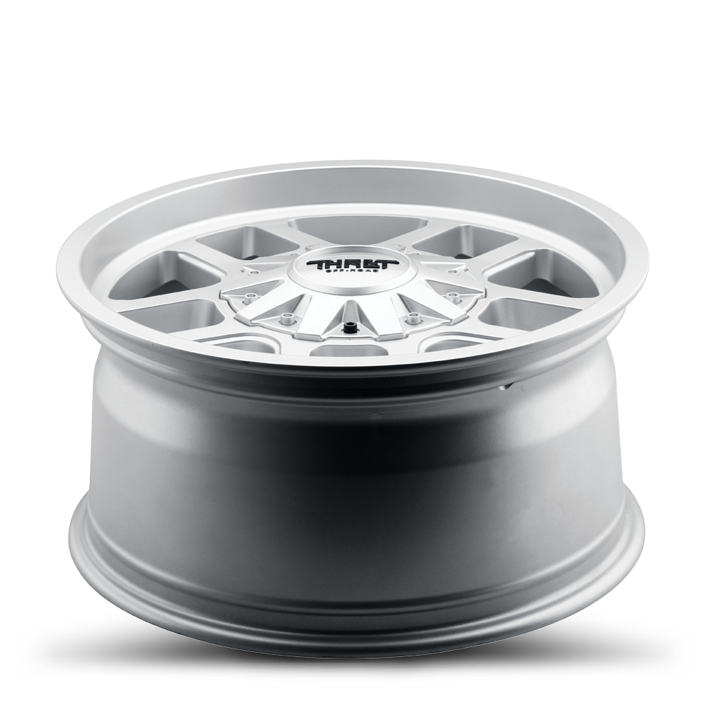 2021-2026 Ford Bronco Wheel - THRET Offroad 809 Radar Superfinish Angle View