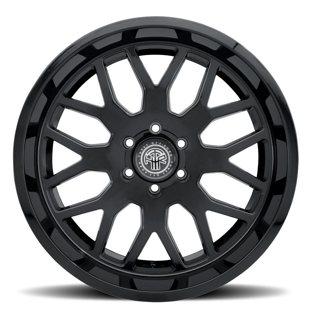 2021-2026 Ford Bronco Wheel - THRET Offroad 901 Monarch Gloss Black Side View