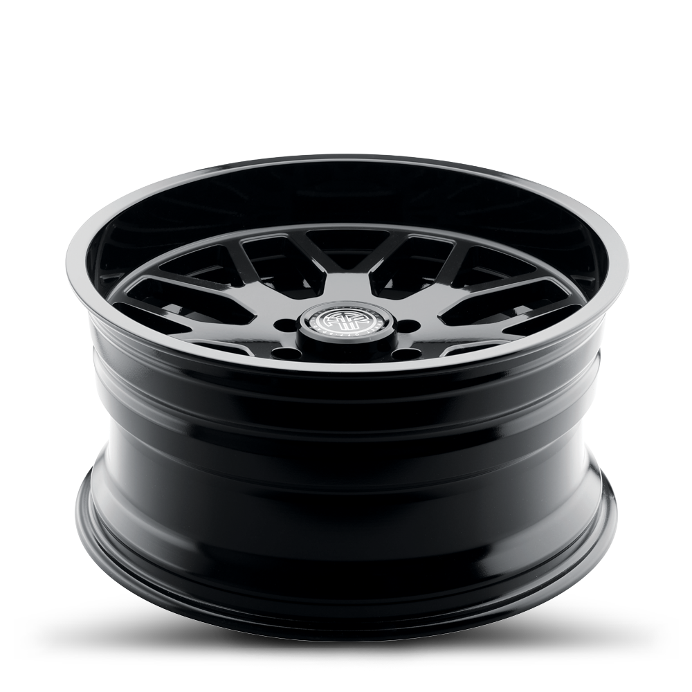 2021-2026 Ford Bronco Wheel - THRET Offroad 901 Monarch Gloss Black Angle View