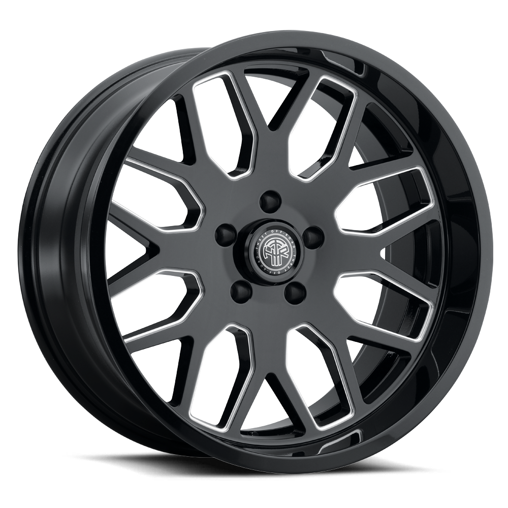 2021-2026 Ford Bronco Wheel - THRET Offroad 901 Monarch Gloss Black/Milled