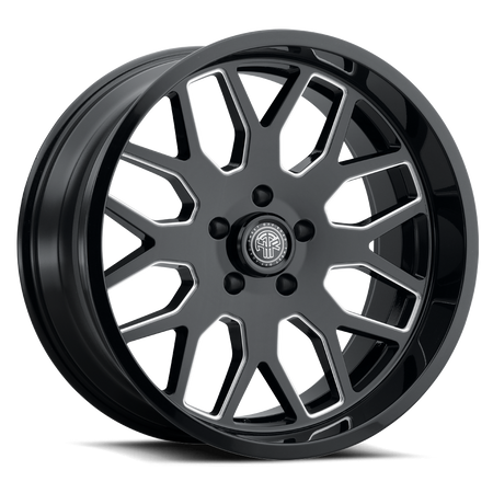 2021-2026 Ford Bronco Wheel - THRET Offroad 901 Monarch Gloss Black/Milled