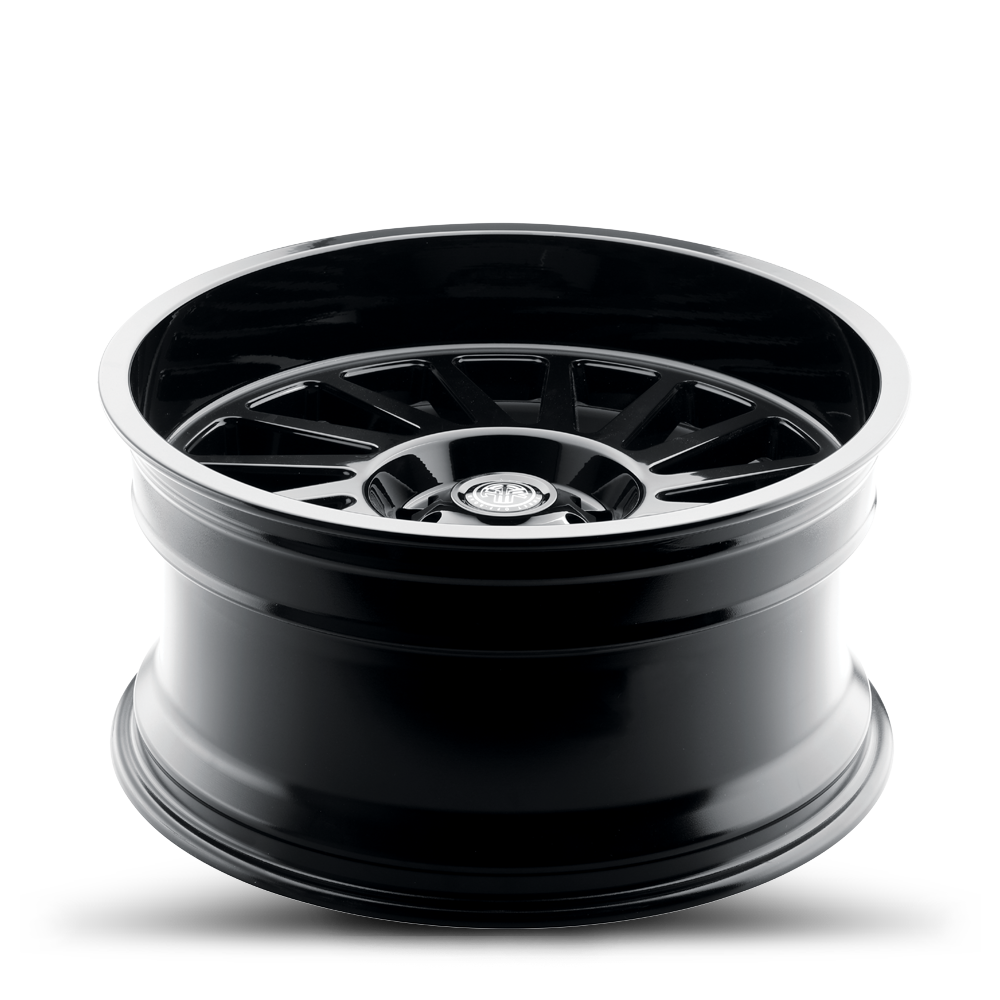 2021-2026 Ford Bronco Wheel - THRET Offroad 902 Omega Gloss Black Angle View