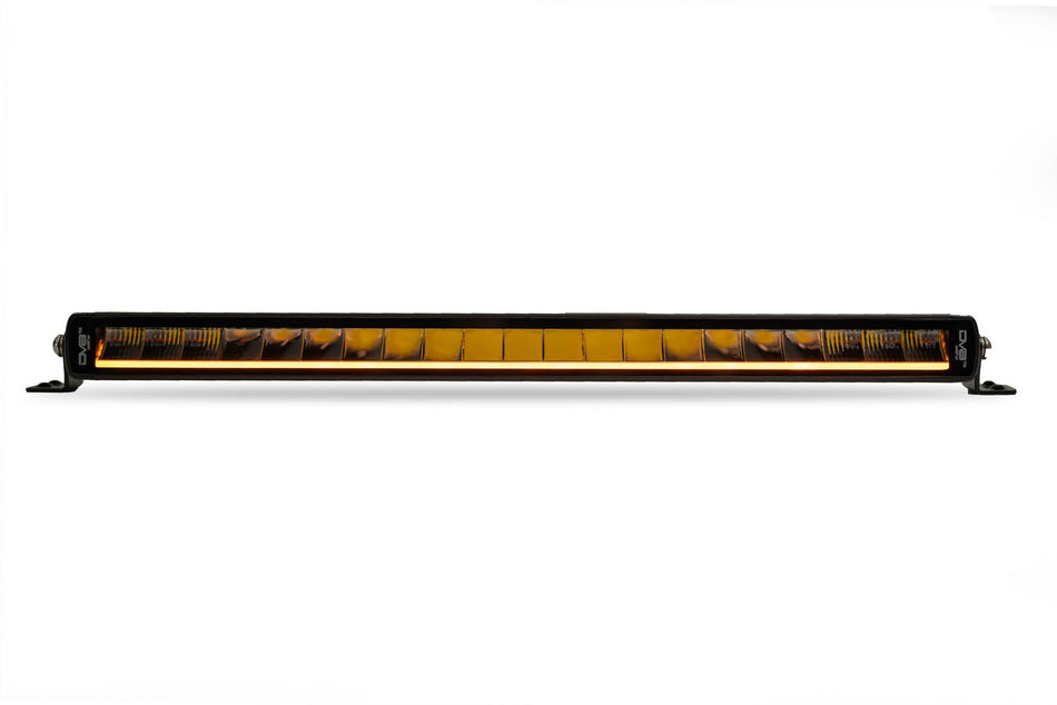DV8 Offroad Halo Elite 20-Inch Single Row Light Bar with Accent Light