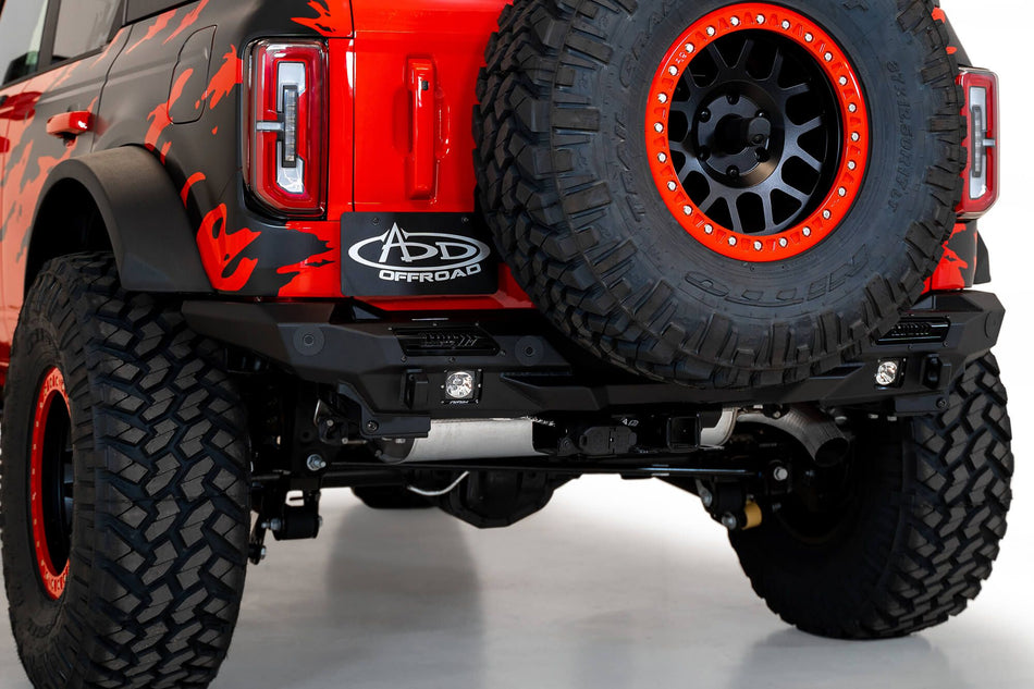 2021-2026 Ford Bronco Stealth Fighter Rear Bumper | Addictive Desert Designs