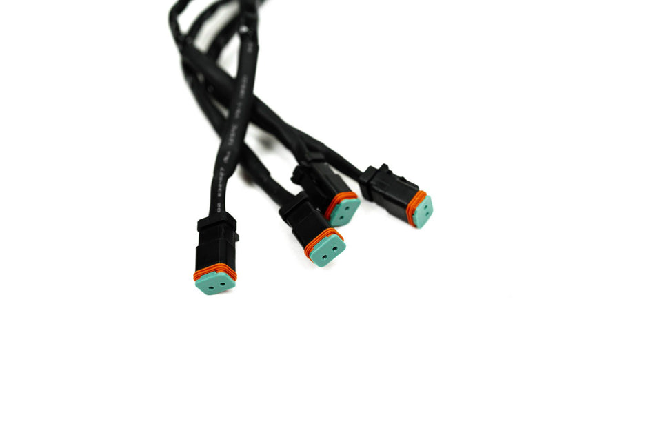 2021-2026 Ford Bronco 4-Way DTP Plug Harness | DV8 Offroad