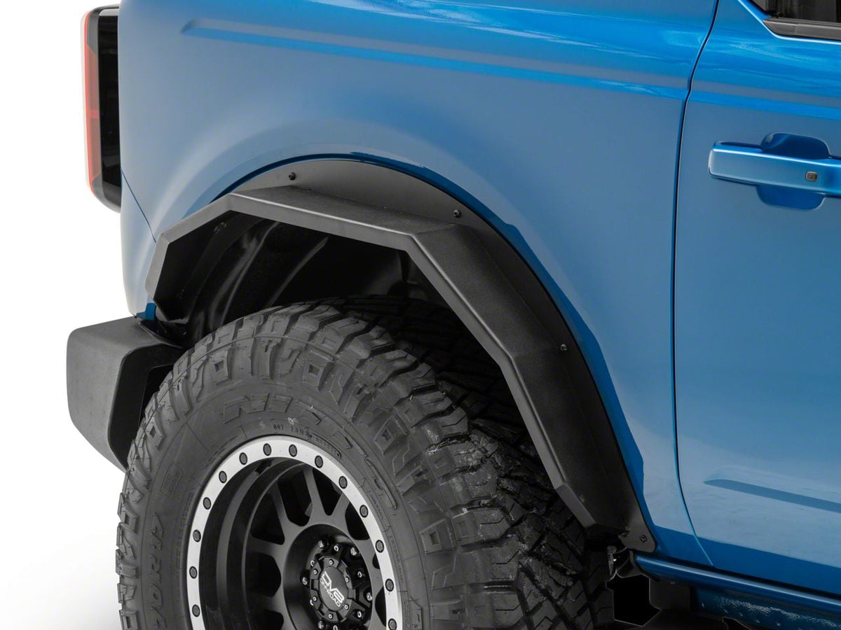 2021-2025 Ford Bronco 2-Door Rear Fender Flares | Barricade HD Plate Style