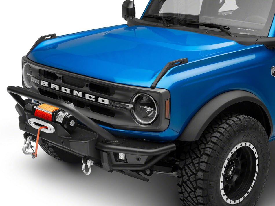 2021-2026 Ford Bronco Winch Front Bumper with LED Fog Lights | Barricade HD Tubular