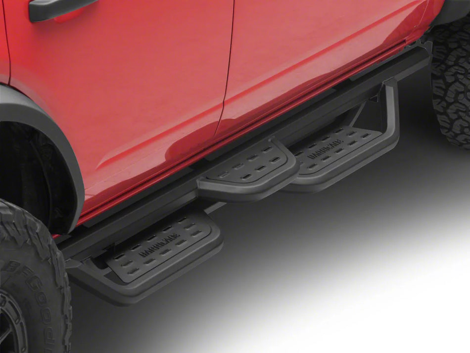 2021-2026 Ford Bronco 4-Door Drop Side Step Bars | Barricade TCX HD
