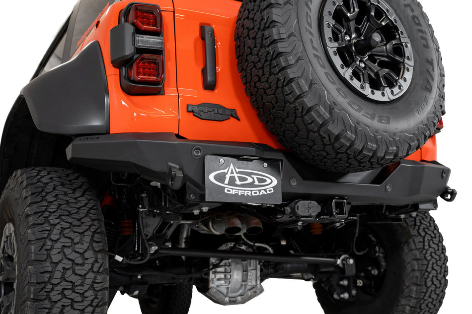 2022-2026 Ford Bronco Raptor Rock Fighter Rear Bumper | Addictive Desert Designs