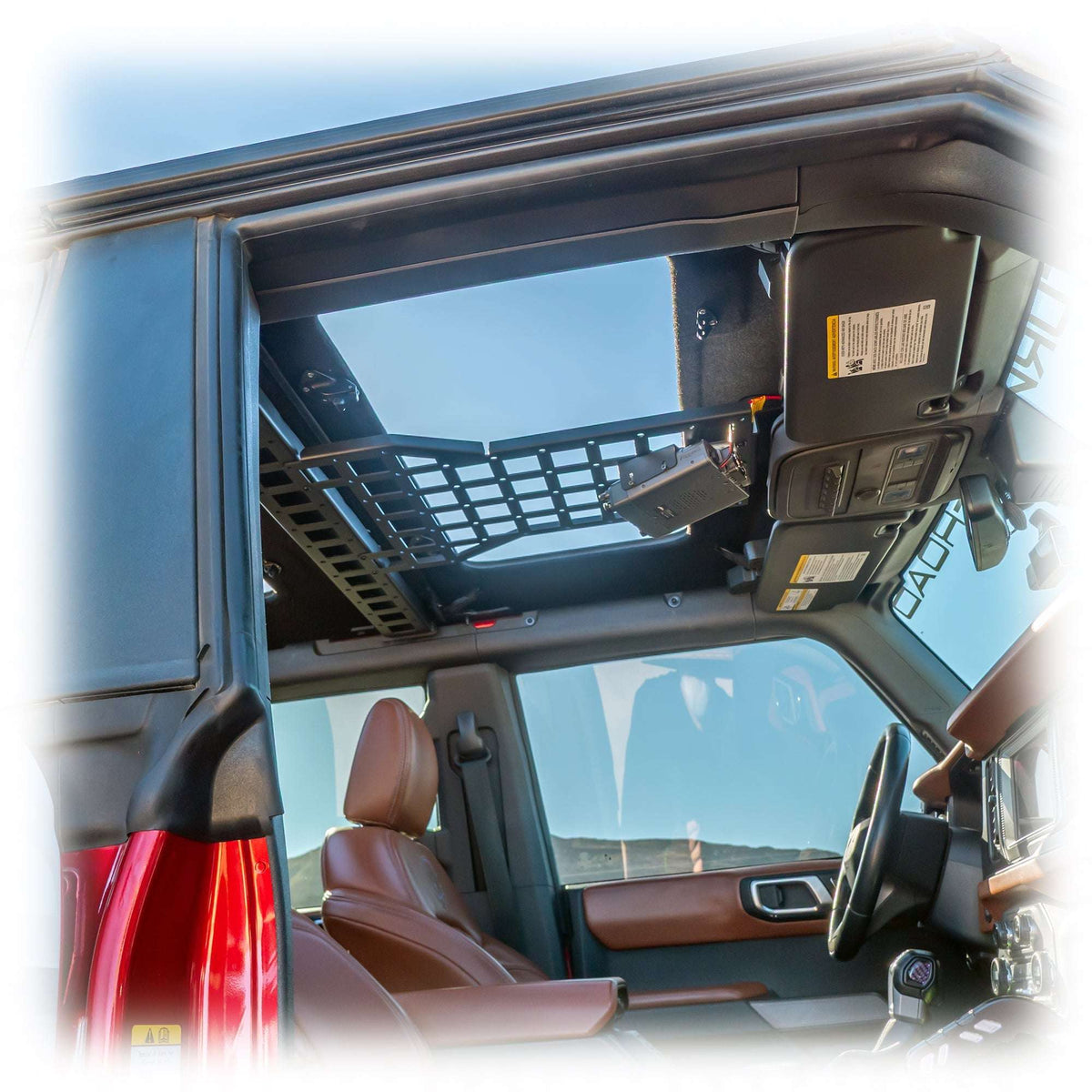 4-Door Cage Brace and Overhead MOLLE Panel for Ford Bronco - view 9