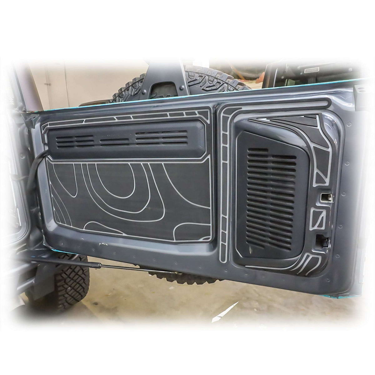 2-Door Cargo Area Foam Protector Kit for Ford Bronco - view 9
