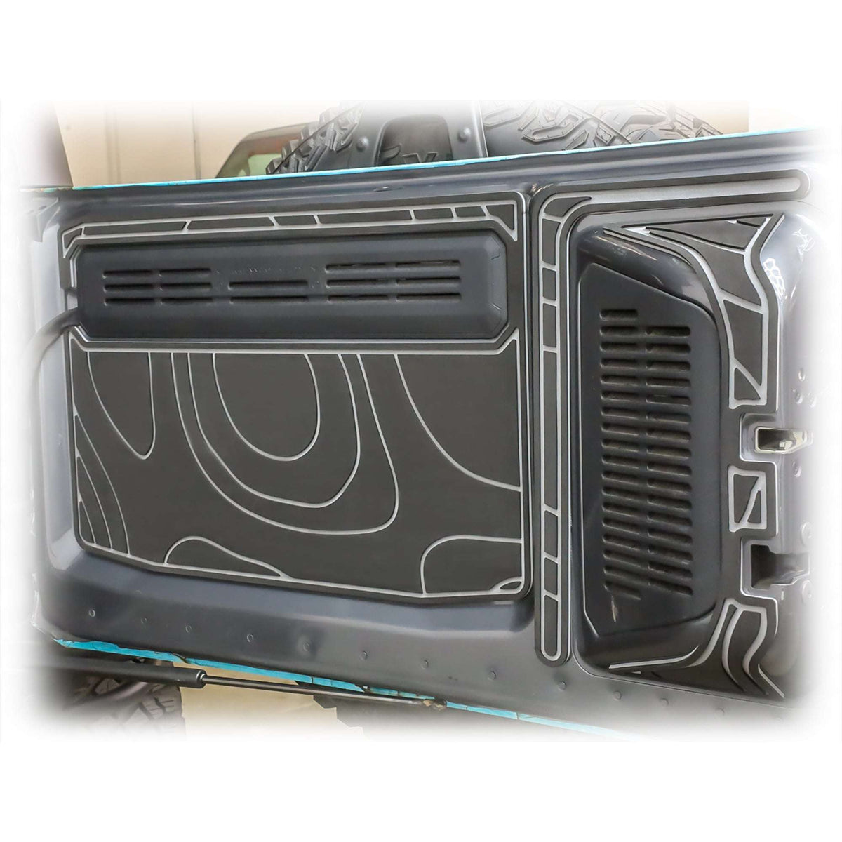 2-Door Cargo Area Foam Protector Kit for Ford Bronco - view 10