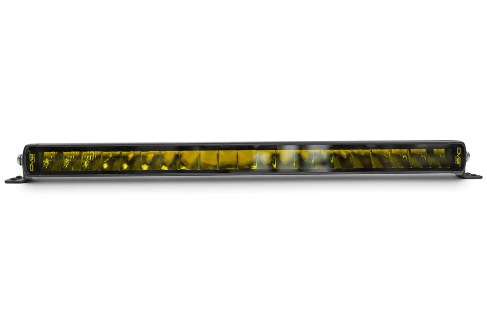 DV8 Offroad Elite Series 20-Inch Amber Single Row LED Light Bar