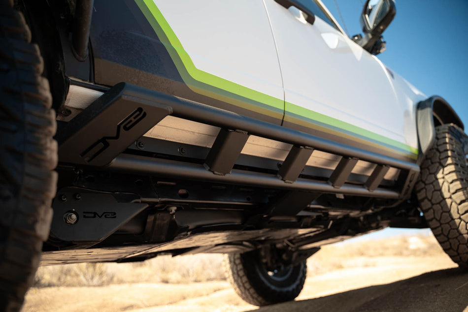 2021-2026 Ford Bronco Rock Sliders 4-Door | DV8 Offroad FS-15 Series