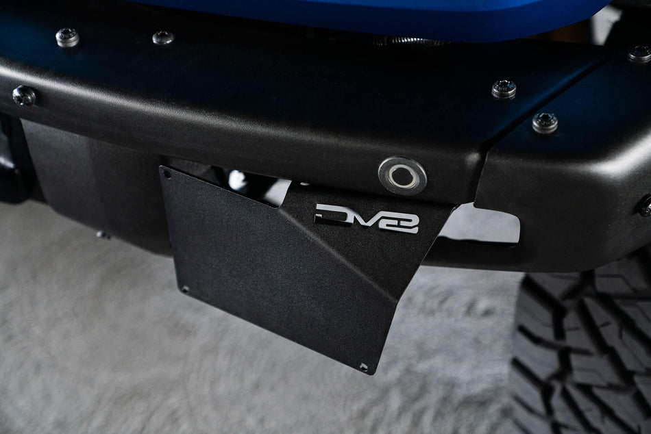 2021-2026 Ford Bronco Front License Plate Bracket | DV8 Offroad