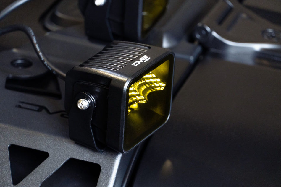3-Inch Amber LED Pod Light | DV8 Offroad Elite Series