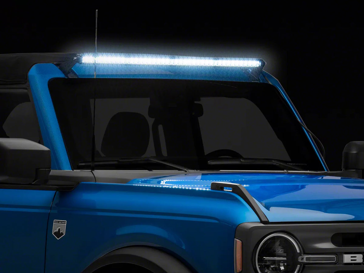 2021-2026 Ford Bronco 40-Inch 200W Windshield Light Bar by Raxiom Axial - view 1