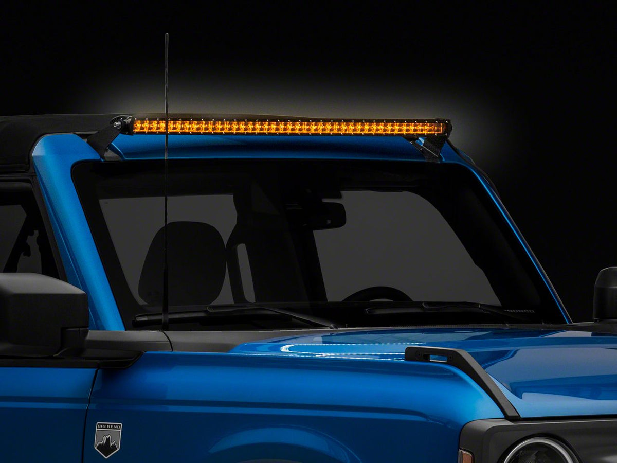 2021-2026 Ford Bronco 40-Inch 240W White/Amber Light Bar by Raxiom Axial - view 3