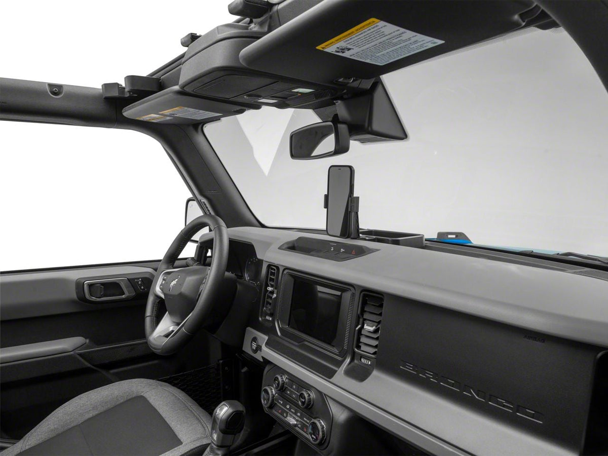 2021-2024 Ford Bronco Dash Phone Mount & Organizer by RedRock - view 3