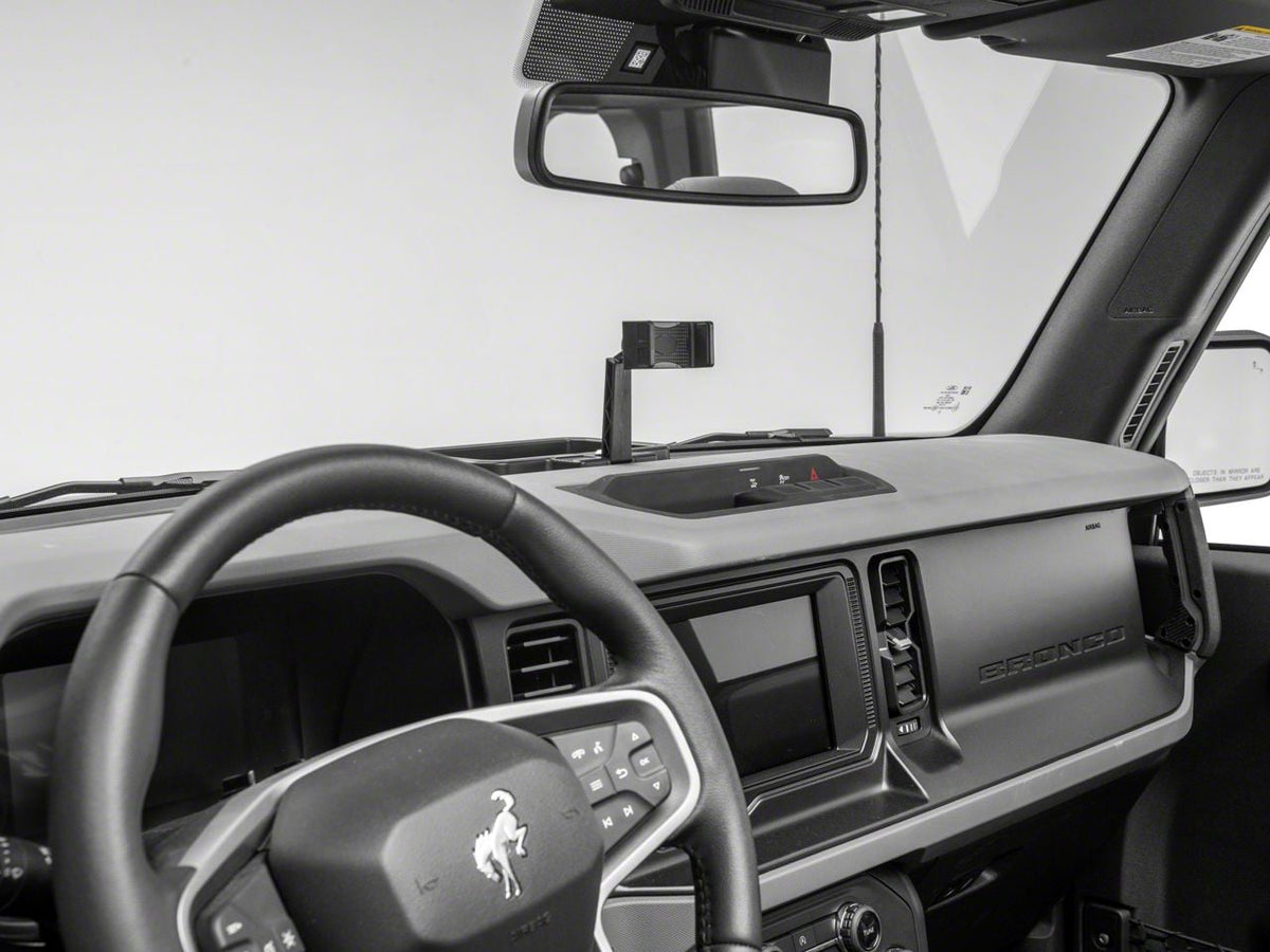 2021-2024 Ford Bronco Dash Phone Mount & Organizer by RedRock - view 4