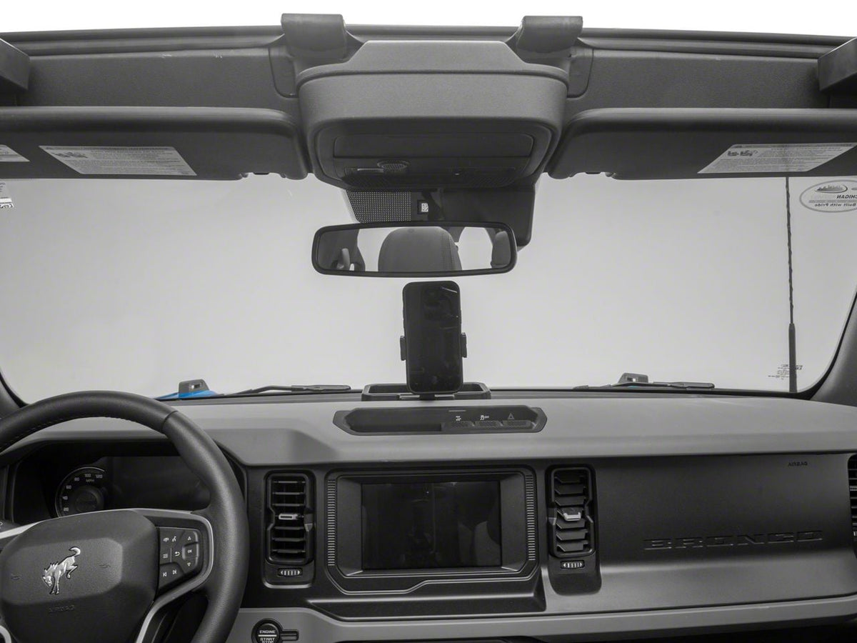 2021-2024 Ford Bronco Dash Phone Mount & Organizer by RedRock - view 7