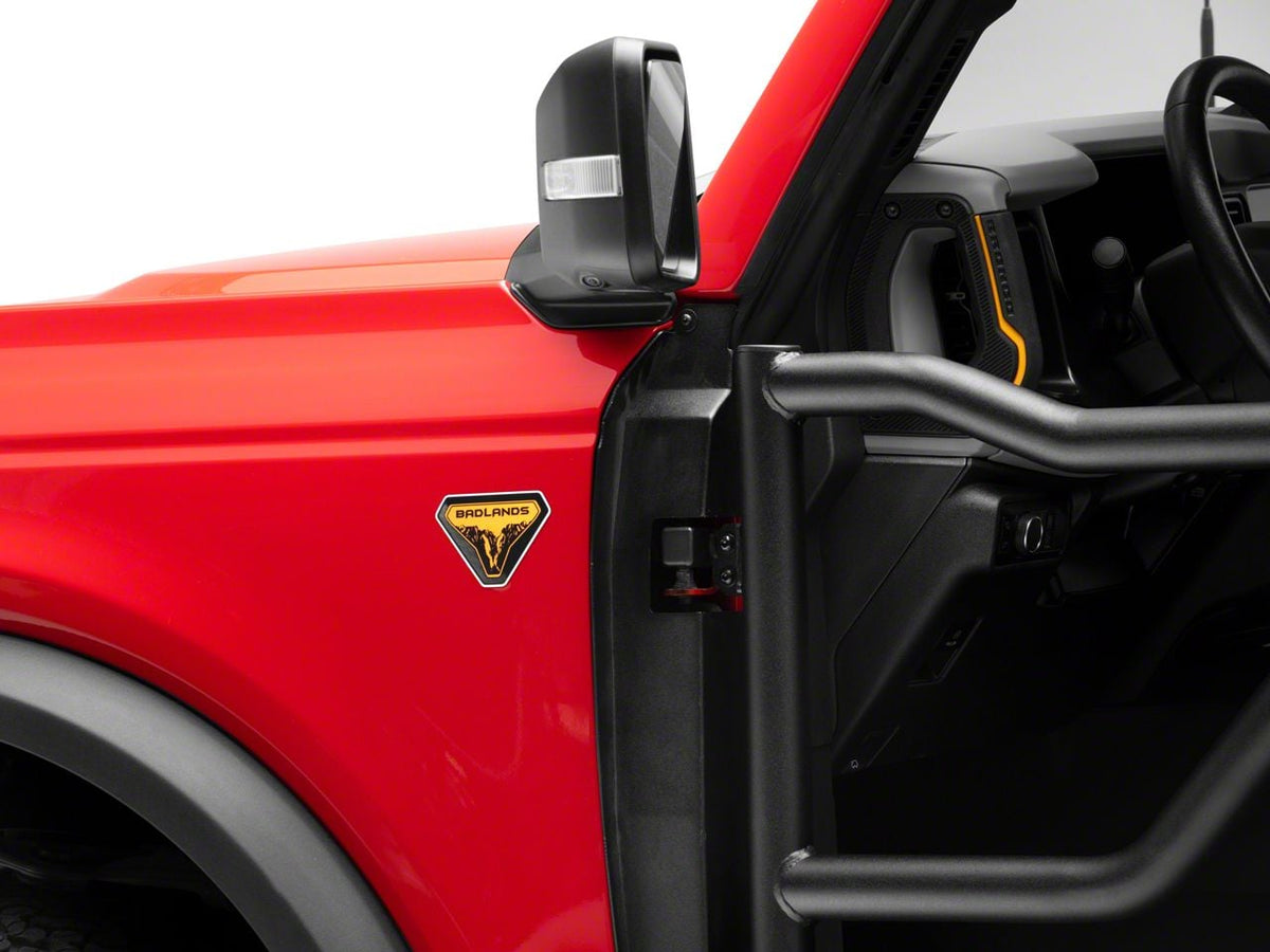 2021-2026 Ford Bronco 4-Door Adventure Door Hinge Covers by Barricade - view 3