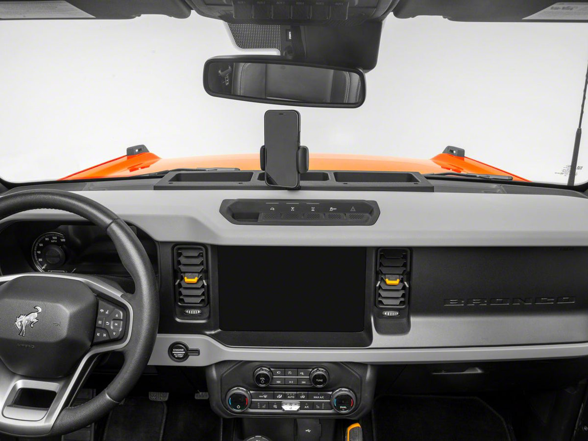 2021-2023 Ford Bronco Large Dash Phone Organizer by RedRock - view 6