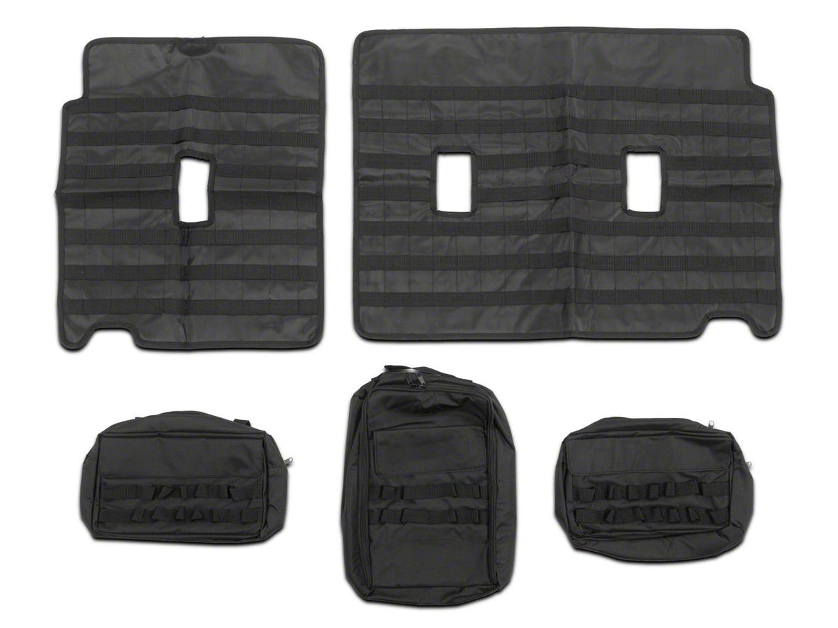 2021-2026 Ford Bronco 5-Piece Seat Back Organizer by RedRock - view 5