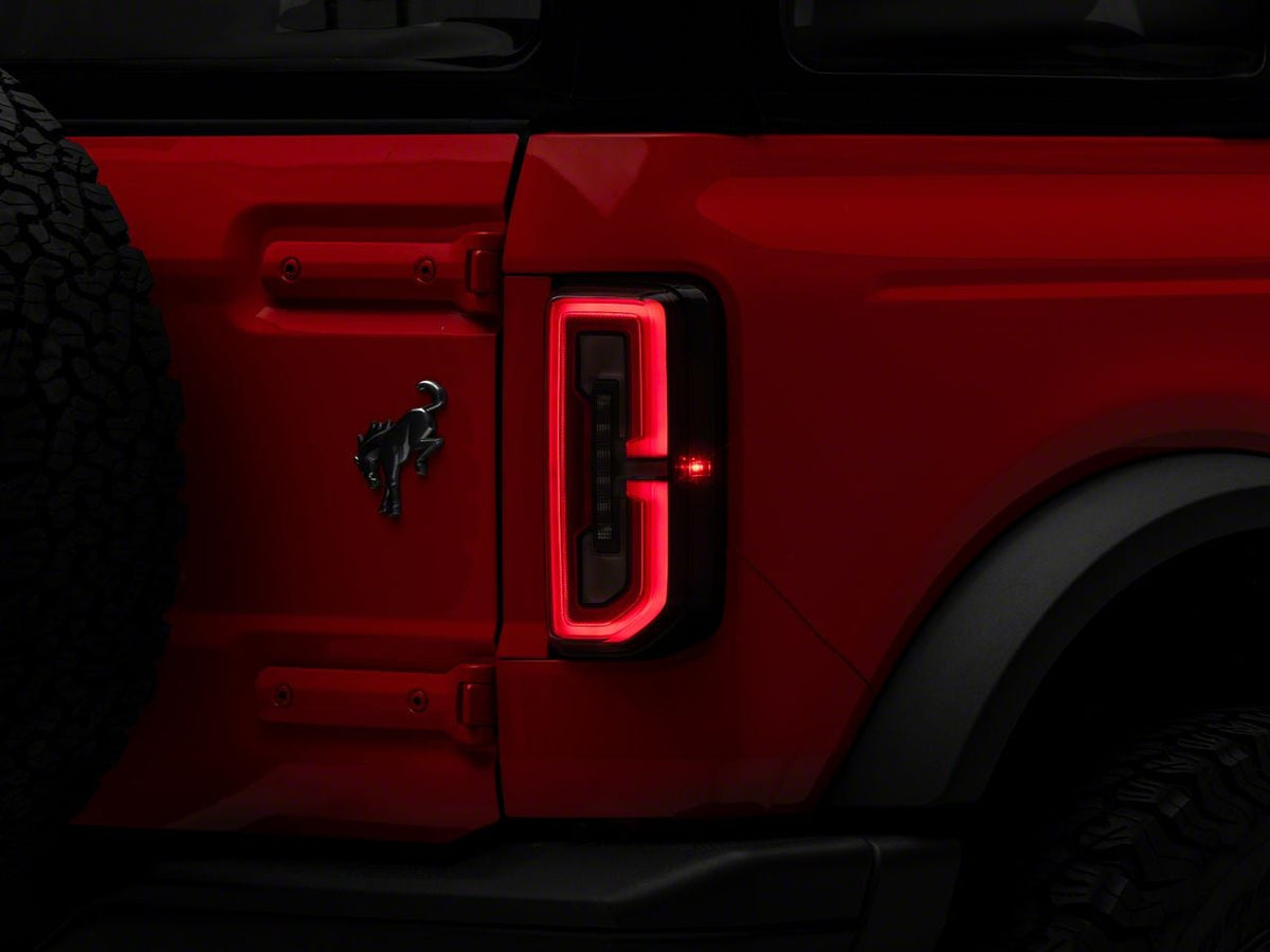 2021-2026 Ford Bronco Ring LED Tail Lights by Raxiom - view 1