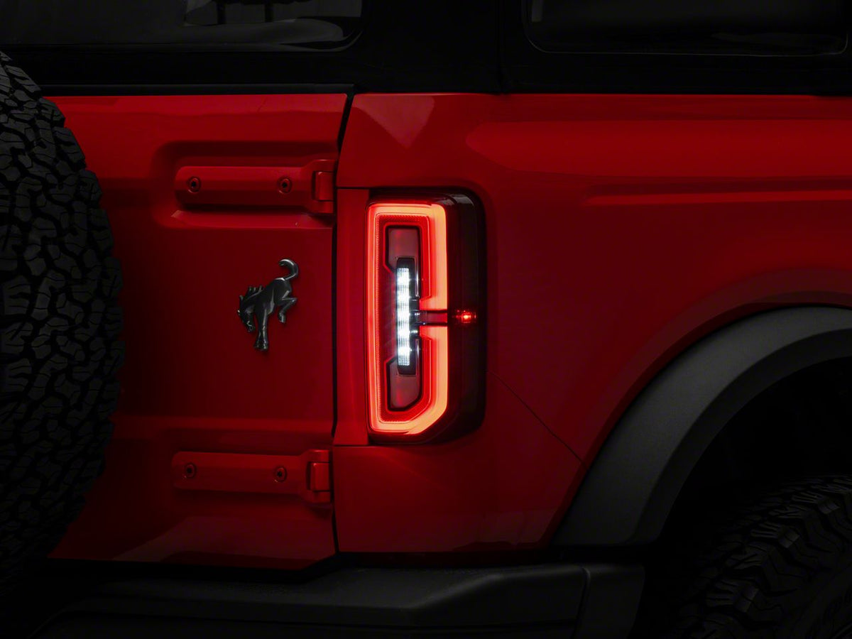 2021-2026 Ford Bronco Ring LED Tail Lights by Raxiom - view 2